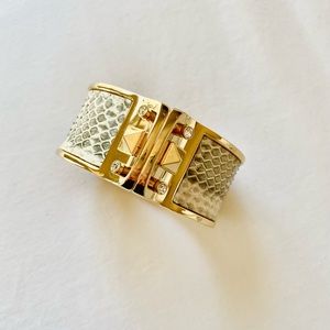 Stella & Dot cuff snakeskin bracelet